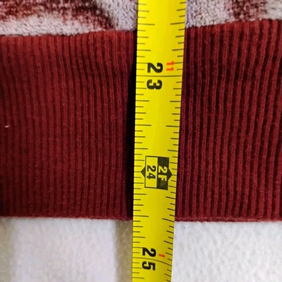 Disney Maroon and Cream Mickey Mouse Pajama Set - Picture 7 of 16